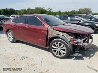 2017 Chevrolet Impala LT with VIN 1G1105S3XHU171182, listed as a Copart auction lot 53428595 with 164,505 mi miles and Salvage Title. Bid and sale history available at carsss.com. Image 4.