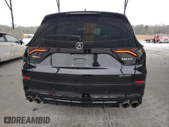2022 Acura MDX Type S w/Advance Package with VIN 5J8YD8H86NL003864, listed as a Copart auction lot 86757854 with 31,587 mi miles and Salvage Title. Bid and sale history available at carsss.com. Image 6.