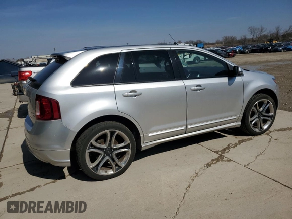 2013 Ford Edge Sport with VIN 2FMDK4AKXDBC11175, listed as a Copart auction lot 49231115 with 120,174 mi miles and Clean Title. Bid and sale history available at carsss.com. Image 3.