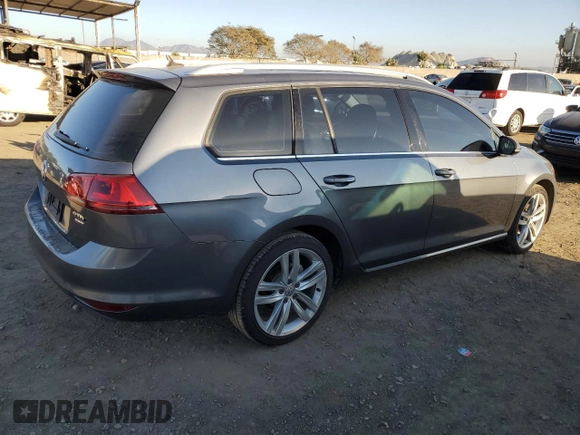 2015 Volkswagen Golf SportWagen TDI SEL with VIN 3VWCA7AU0FM506807, listed as a Copart auction lot 44345945 with 192,568 mi miles and Salvage Title. Bid and sale history available at carsss.com. Image 3.
