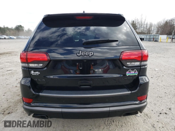 2019 Jeep Grand Cherokee Limited with VIN 1C4RJFBG3KC773516, listed as a Copart auction lot 50217205 with 58,391 mi miles and Salvage Title. Bid and sale history available at carsss.com. Image 6.