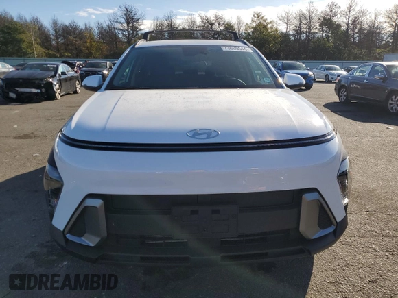 2025 Hyundai Kona SEL Convenience with VIN KM8HCCAB2SU203748, listed as a Copart auction lot 73600544 with 292 mi miles and Salvage Title. Bid and sale history available at DreamBid. Image 5.