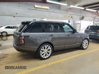 2018 Land Rover Range Rover with VIN SALGS2RE1JA383728, listed as a Copart auction lot 45479275 with 50,122 mi miles and Clean title. Bid and sale history available at DreamBid. Image 3.