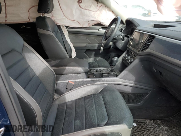 2022 Volkswagen Atlas SEL Premium R-Line with VIN 1V2FR2CA0NC559939, listed as a Copart auction lot 50891915 with 37,885 mi miles and Salvage title. Bid and sale history available at DreamBid. Image 7.
