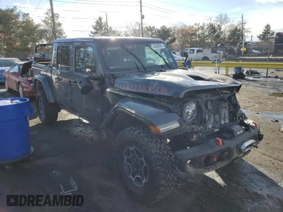 2022 Jeep Gladiator Mojave z VIN 1C6JJTEG7NL155456, wystawiony jako Copart lot #42382095 z przebiegiem Nie podano mil oraz Szkoda całkowita • Salvage title. Historia ofert i sprzedaży dostępna na DreamBid. Obrazek 4.
