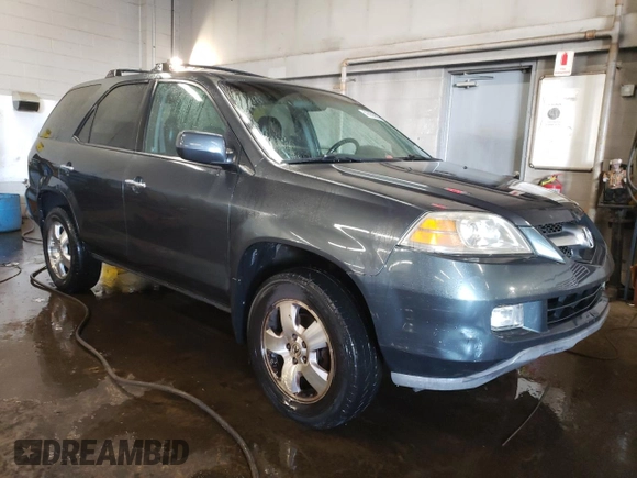 2005 Acura MDX with VIN 2HNYD18265H515312, listed as a Copart auction lot 42956685 with 260,490 mi miles and Salvage Title. Bid and sale history available at carsss.com. Image 4.