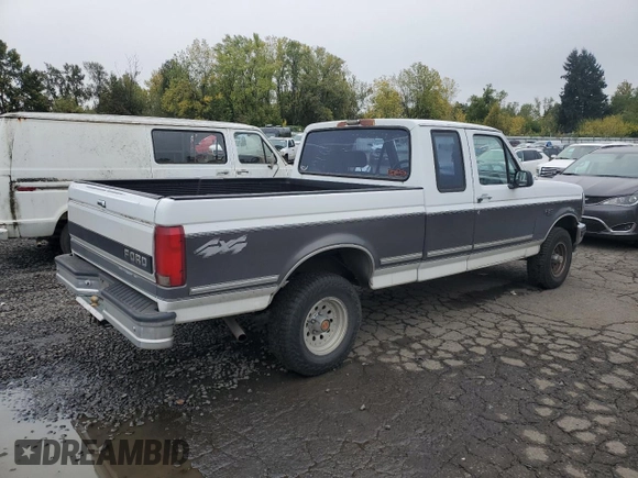 1993 Ford F-150 with VIN 1FTEX14N2PKB45522, listed as a Copart auction lot 76960484 with 210,886 mi miles and Clean Title. Bid and sale history available at carsss.com. Image 3.