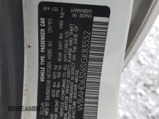1995 BMW 5 Series 525i z VIN WBAHD6326SGK83552, wystawiony jako Copart lot #45245825 z przebiegiem 181 607 mil mil oraz Szkoda całkowita • Salvage title. Historia ofert i sprzedaży dostępna na DreamBid. Obrazek 14.
