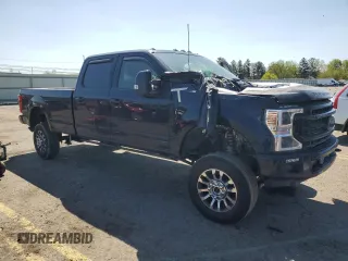 2022 Ford F-250 XL with VIN 1FT7W2BNXNEC81770, listed as a Copart auction lot 52626614 with Not provided miles and Salvage title. Bid and sale history available at DreamBid. Image 4.