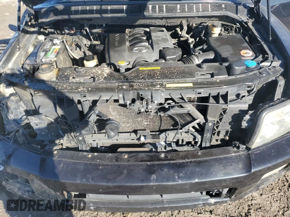 2004 Infiniti QX56 with VIN 5N3AA08CX4N803863, listed as a Copart auction lot 46522145 with 0 mi miles and Salvage Title. Bid and sale history available at carsss.com. Image 12.