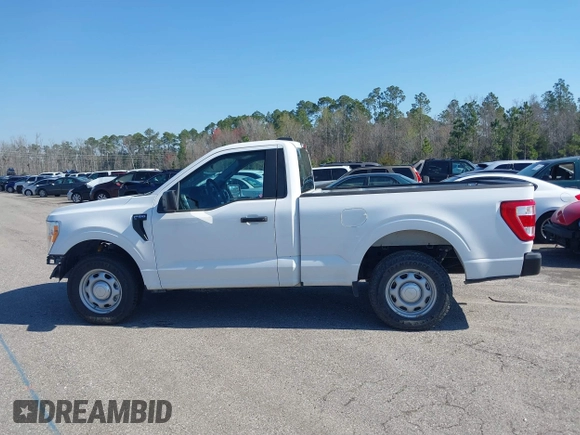 2021 Ford F-150 XL с VIN 1FTMF1CB3MKF00909, выставлен на аукционе IAAI как лот 41648893 с пробегом 63 970 миль миль и . История ставок и продаж доступна на DreamBid. Изображение 14.