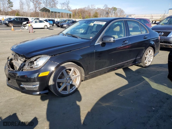 2014 Mercedes-Benz C-Class C 250 Sport with VIN WDDGF4HB7EA914005, listed as a Copart auction lot 85460764 with NaN miles and Salvage Title. Bid and sale history available at carsss.com. Image 1.