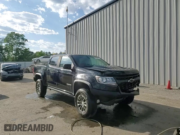 2019 Chevrolet Colorado 4WD ZR2 with VIN 1GCGTEEN1K1168301, listed as a Copart auction lot 57800275 with 78,583 mi miles and Salvage title. Bid and sale history available at DreamBid. Image 14.
