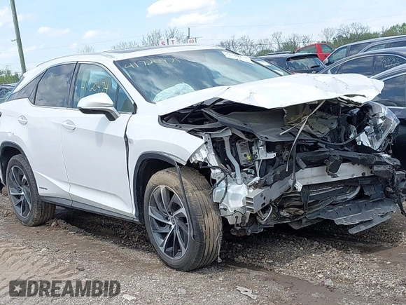 2019 Lexus RX with VIN 2T2BGMCA1KC037143, listed as a IAAI auction lot 41720474 with 101,971 mi miles. Bid and sale history available at carsss.com. Image 6.