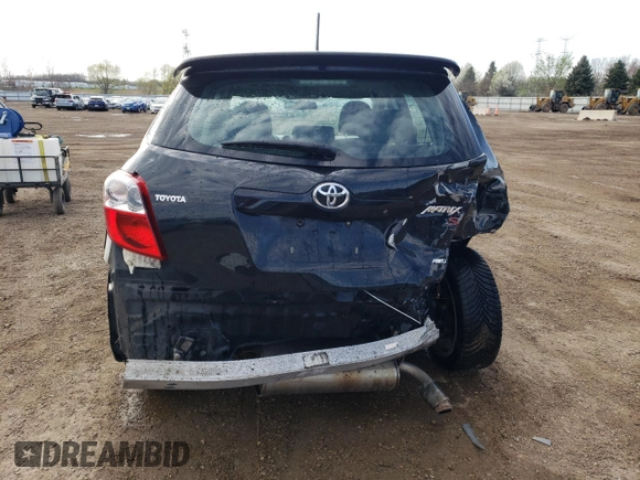 2010 Toyota Matrix S with VIN 2T1LE4EE3AC018087, listed as a Copart auction lot 54311055 with 116,170 mi miles and Salvage title. Bid and sale history available at DreamBid. Image 6.