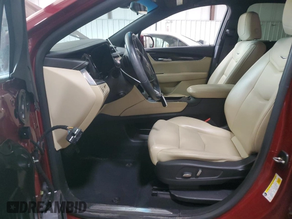 2017 Cadillac XT5 FWD with VIN 1GYKNARS6HZ193356, listed as a Copart auction lot 58356665 with 122,606 mi miles and Salvage title. Bid and sale history available at DreamBid. Image 7.