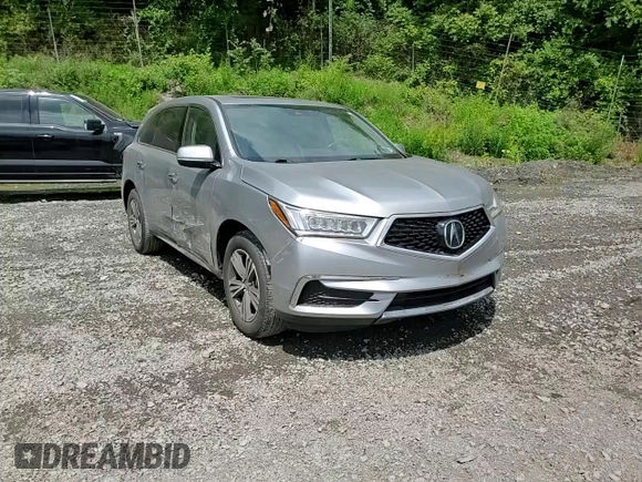 2019 Acura MDX with VIN 5J8YD4H33KL037219, listed as a Copart auction lot 58569505 with 28,215 mi miles and Salvage title. Bid and sale history available at DreamBid. Image 14.