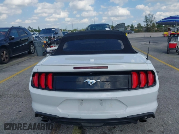2019 Ford Mustang EcoBoost with VIN 1FATP8UH8K5138811, listed as a IAAI auction lot 41811193 with 90,212 mi miles and . Bid and sale history available at DreamBid. Image 16.