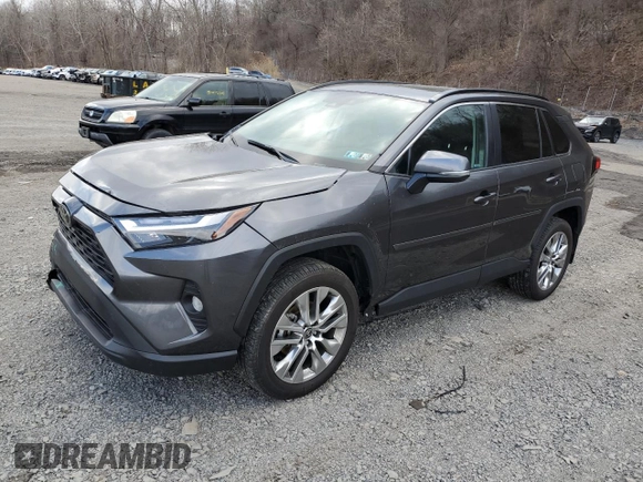 2023 Toyota RAV4 XLE Premium with VIN 2T3A1RFV5PC359487, listed as a Copart auction lot 50892255 with 26,714 mi miles and Salvage Title. Bid and sale history available at carsss.com. Image 1.