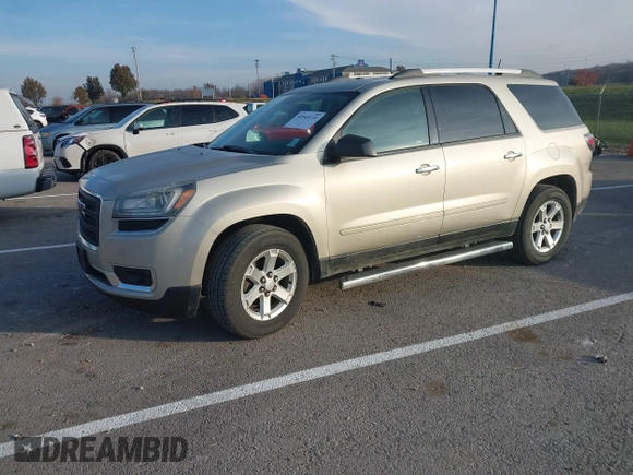 2016 GMC Acadia SLE with VIN 1GKKRNED8GJ272313, listed as a IAAI auction lot 40945231 with 152,389 mi miles and . Bid and sale history available at DreamBid. Image 2.