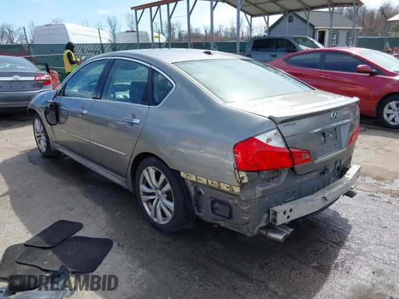 2010 Infiniti M with VIN JN1CY0AP8AM911739, listed as a IAAI auction lot 41836817 with 185,068 mi miles and . Bid and sale history available at carsss.com. Image 3.