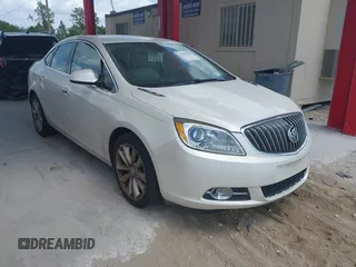 2013 Buick Verano with VIN 1G4PP5SK2D4124724, listed as a IAAI auction lot 41957070 with 108,474 mi miles. Bid and sale history available at carsss.com. Image 1.