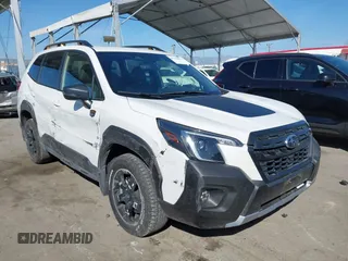 2024 Subaru Forester Wilderness with VIN JF2SKAJC5RH460952, listed as a IAAI auction lot 41719906 with 13,811 mi miles. Bid and sale history available at carsss.com. Image 1.