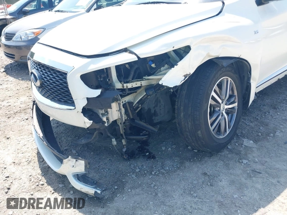 2019 Infiniti QX60 Luxe with VIN 5N1DL0MN7KC501009, listed as a IAAI auction lot 42145494 with 130,375 mi miles and . Bid and sale history available at DreamBid. Image 6.