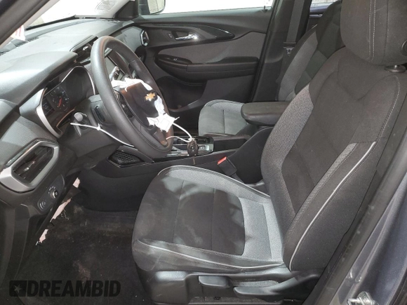 2021 Chevrolet TrailBlazer LS with VIN KL79MMS22MB020601, listed as a Copart auction lot 80988843 with 48,664 mi miles. Bid and sale history available at carsss.com. Image 7.