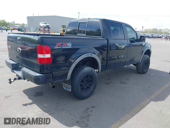 2008 Ford F-150 XLT with VIN 1FTPW14V28FC26851, listed as a IAAI auction lot 42055576 with 156,119 mi miles. Bid and sale history available at carsss.com. Image 4.