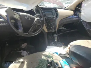2017 Hyundai Santa Fe 2.4L with VIN 5XYZT3LB6HG491077, listed as a Copart auction lot 56378895 with Not provided miles and Salvage title. Bid and sale history available at DreamBid. Image 8.