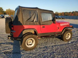 1994 Jeep Wrangler S with VIN 1J4FY19P2RP406658, listed as a Copart auction lot 76164404 with 151,449 mi miles and Salvage Title. Bid and sale history available at carsss.com. Image 3.