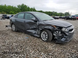 2021 Kia Forte FE with VIN 3KPF24AD7ME379461, listed as a Copart auction lot 55777005 with 74,778 mi miles and Salvage title. Bid and sale history available at DreamBid. Image 4.