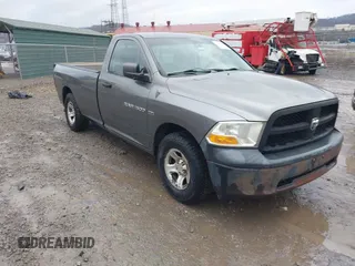 2012 Ram 1500 with VIN 3C6JD6DT5CG223903, listed as a IAAI auction lot 41641784 with 205,123 mi miles and . Bid and sale history available at DreamBid. Image 1.