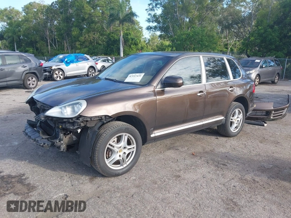 2009 Porsche Cayenne with VIN WP1AA29P19LA04209, listed as a IAAI auction lot 42547435 with 129,462 mi miles and . Bid and sale history available at DreamBid. Image 2.
