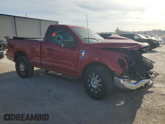 2021 Ford F-150 XL z VIN 1FTMF1C55MKE97716, wystawiony jako Copart lot #47606225 z przebiegiem Nie podano mil oraz Nie do naprawy • Non repairable. Historia ofert i sprzedaży dostępna na DreamBid. Obrazek 4.