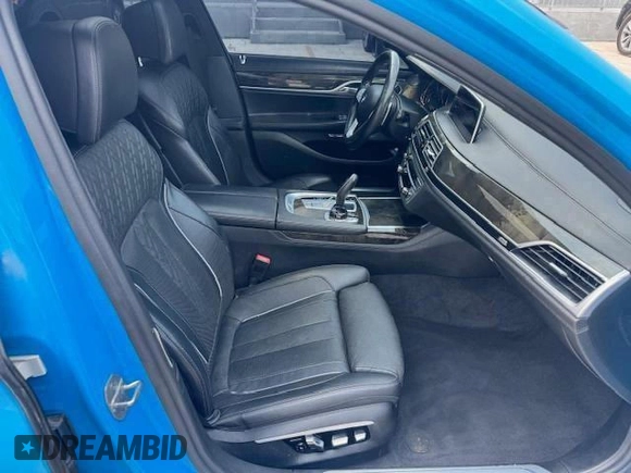 2017 BMW 7 Series 750i with VIN WBA7F0C34HGM22159, listed as a Copart auction lot 50847125 with 79,952 mi miles and Salvage title. Bid and sale history available at DreamBid. Image 7.
