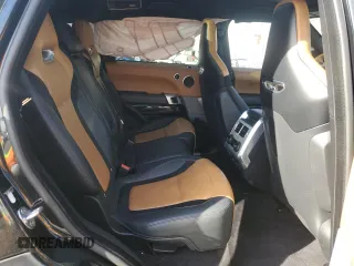2018 Land Rover Range Rover Sport SVR with VIN SALWZ2SE8JA184175, listed as a Copart auction lot 85798834 with 39,755 mi miles and Salvage Title. Bid and sale history available at carsss.com. Image 11.