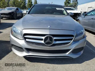 2016 Mercedes-Benz C 300 with VIN 55SWF4JB8GU163795, listed as a Copart auction lot 52380665 with 89,864 mi miles and Salvage Title. Bid and sale history available at carsss.com. Image 5.