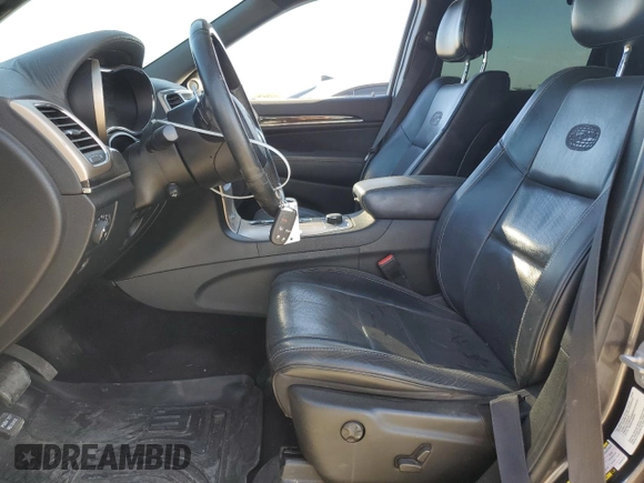2015 Jeep Grand Cherokee Overland with VIN 1C4RJFCT2FC628727, listed as a Copart auction lot 48972095 with 155,435 mi miles and Salvage Title. Bid and sale history available at carsss.com. Image 7.