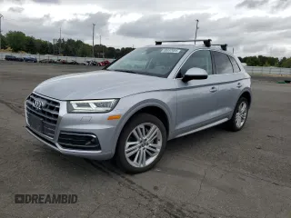 2018 Audi Q5 Prestige with VIN WA1CNAFYXJ2087049, listed as a Copart auction lot 68697904 with 37,196 mi miles and Salvage Title. Bid and sale history available at carsss.com. Image 1.