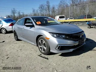 2019 Honda Civic Sedan LX with VIN 2HGFC2F6XKH512728, listed as a Copart auction lot 45934705 with 143,994 mi miles and Salvage Title. Bid and sale history available at carsss.com. Image 10.