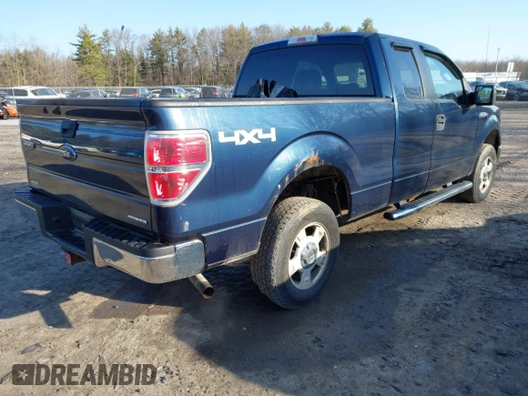 2013 Ford F-150 XL with VIN 1FTEX1EM4DFD51564, listed as a IAAI auction lot 41778412 with 192 mi miles. Bid and sale history available at carsss.com. Image 4.