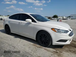 2017 Ford Fusion SE with VIN 3FA6P0HD7HR292647, listed as a Copart auction lot 59191045 with 85,462 mi miles and Salvage title. Bid and sale history available at DreamBid. Image 4.
