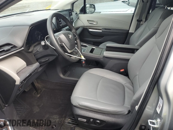2023 Toyota Sienna XLE with VIN 5TDYSKFC8PS077927, listed as a Copart auction lot 49359515 with 34,718 mi miles and Salvage Title. Bid and sale history available at carsss.com. Image 7.