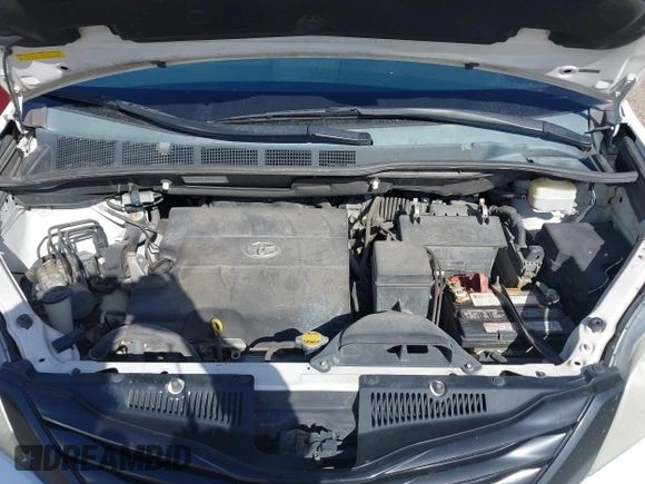 2013 Toyota Sienna L with VIN 5TDZK3DC2DS399410, listed as a IAAI auction lot 41741232 with 158,280 mi miles. Bid and sale history available at carsss.com. Image 10.