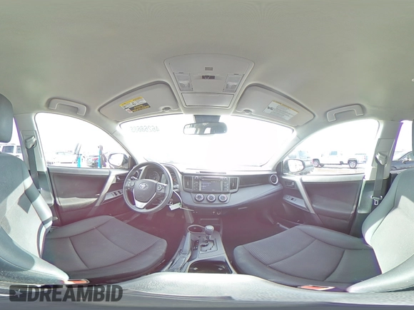 2018 Toyota RAV4 LE with VIN 2T3BFREVXJW741009, listed as a Copart auction lot 46268685 with 53,467 mi miles and Salvage Title. Bid and sale history available at DreamBid. Image 16.
