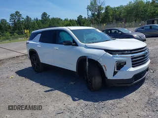 2025 Chevrolet Traverse FWD LT with VIN 1GNERGRS7SJ144304, listed as a IAAI auction lot 42522424 with 4,081 mi miles and . Bid and sale history available at DreamBid. Image 1.