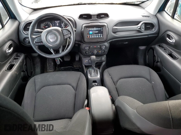 2020 Jeep Renegade Latitude with VIN ZACNJBBB6LPL34817, listed as a Copart auction lot 45463235 with 32,727 mi miles and Salvage Title. Bid and sale history available at carsss.com. Image 8.