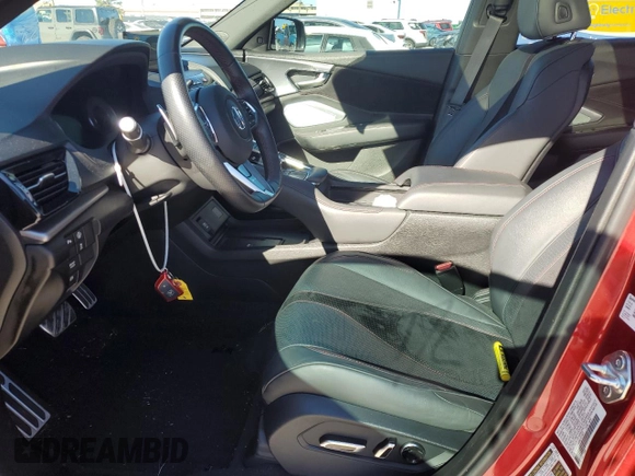 2022 Acura RDX w/A-Spec Package with VIN 5J8TC1H66NL001907, listed as a Copart auction lot 81973394 with 24,068 mi miles and Salvage Title. Bid and sale history available at carsss.com. Image 7.